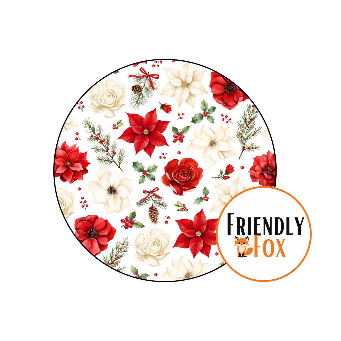 Pillowcase - Holiday in Bloom *PRE-ORDER*