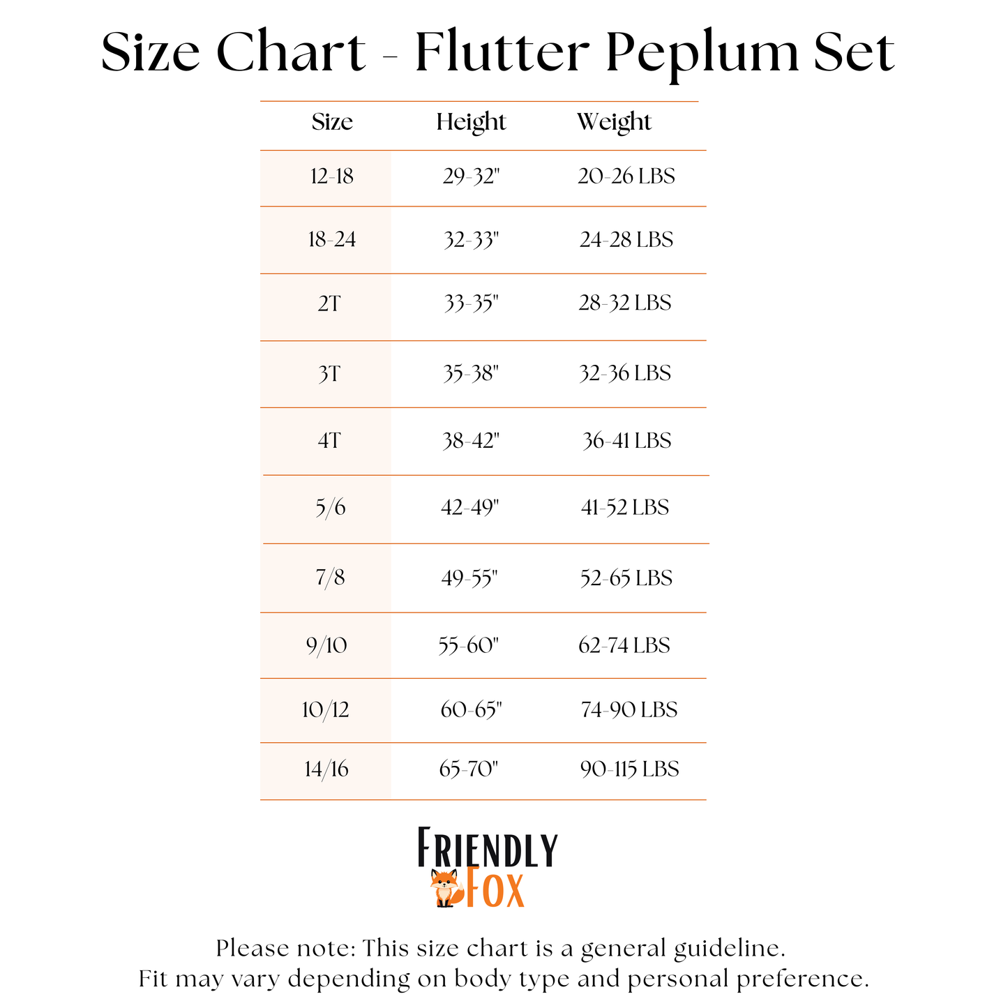 Flutter Peplum Set - Autumn Petals *PRE-ORDER*