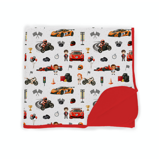 Adult Triple Layer Blanket - Turbo Team