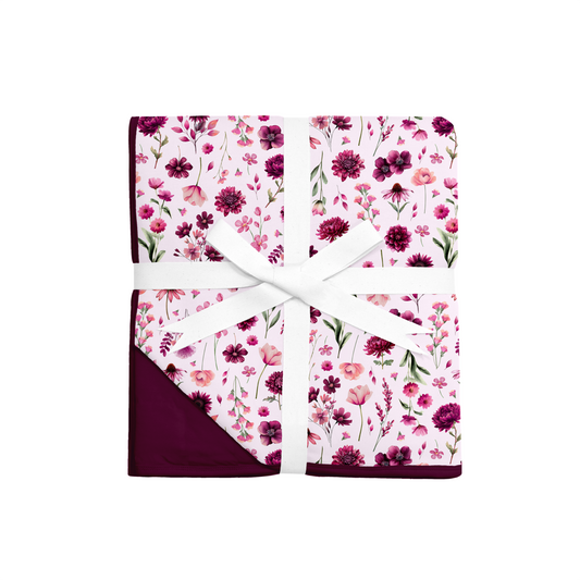 Quilted Blanket - Mulberry Meadow  *PRE-ORDER*