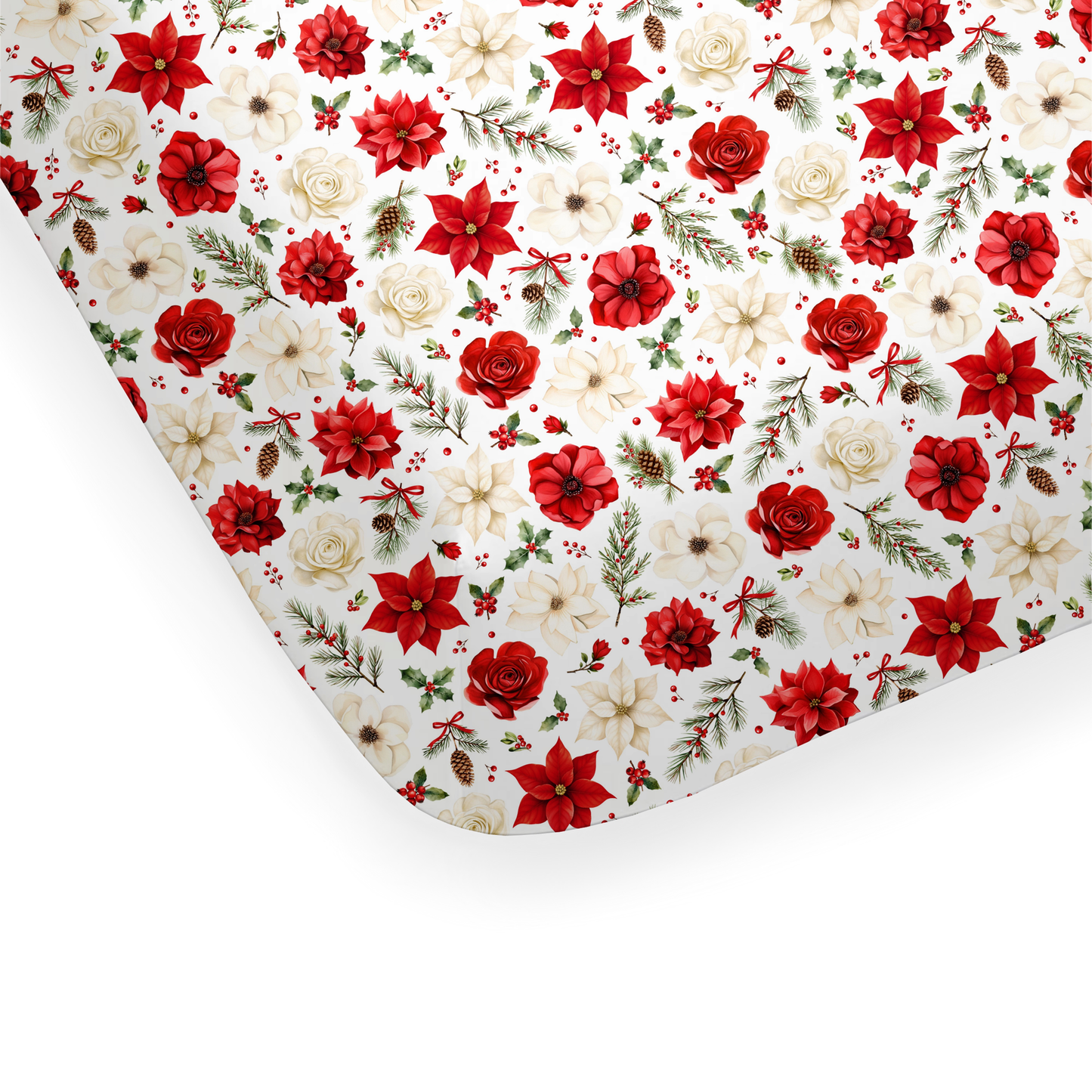 Twin/Double Sheet - Holiday in Bloom  *PRE-ORDER*