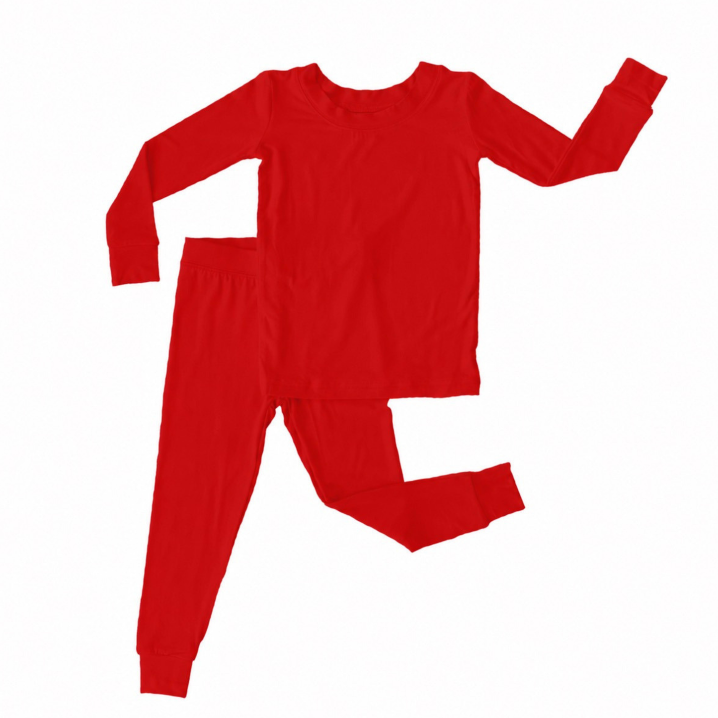 Two Piece Pajama Set - Cranberry  *PRE-ORDER*