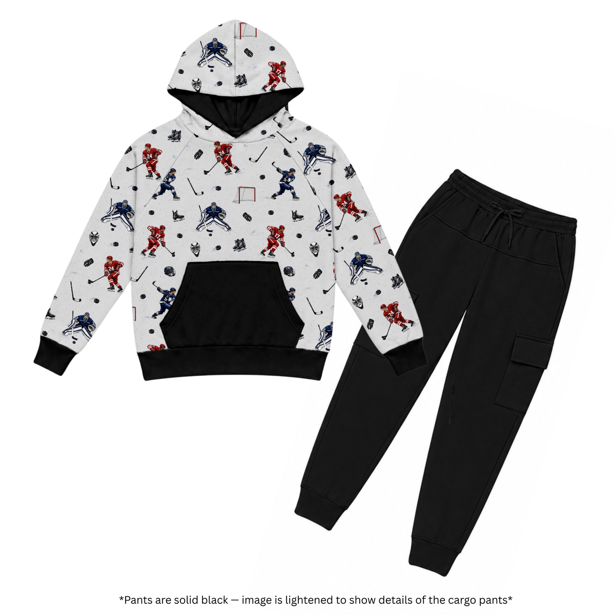 Hoodie Jogger Set - Pass the Puck  *PRE-ORDER*
