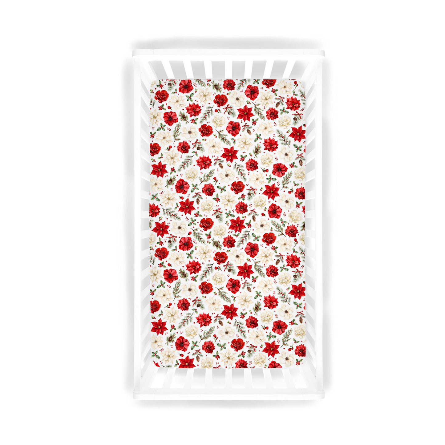 Crib Sheet - Holiday in Bloom  *PRE-ORDER*