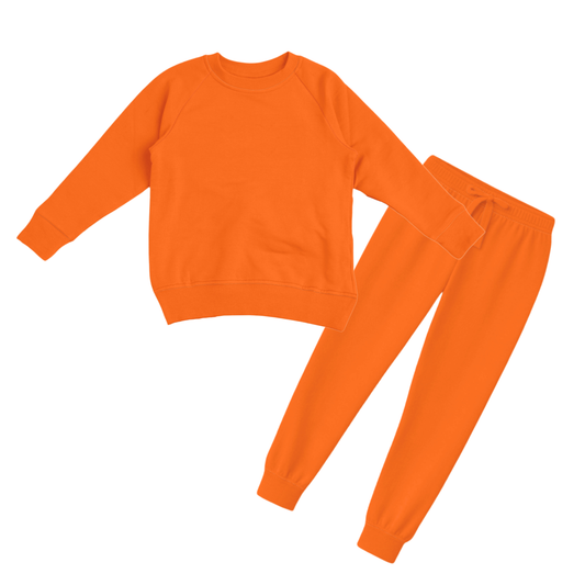 Jogger Set - Pumpkin Orange  *PRE-ORDER*