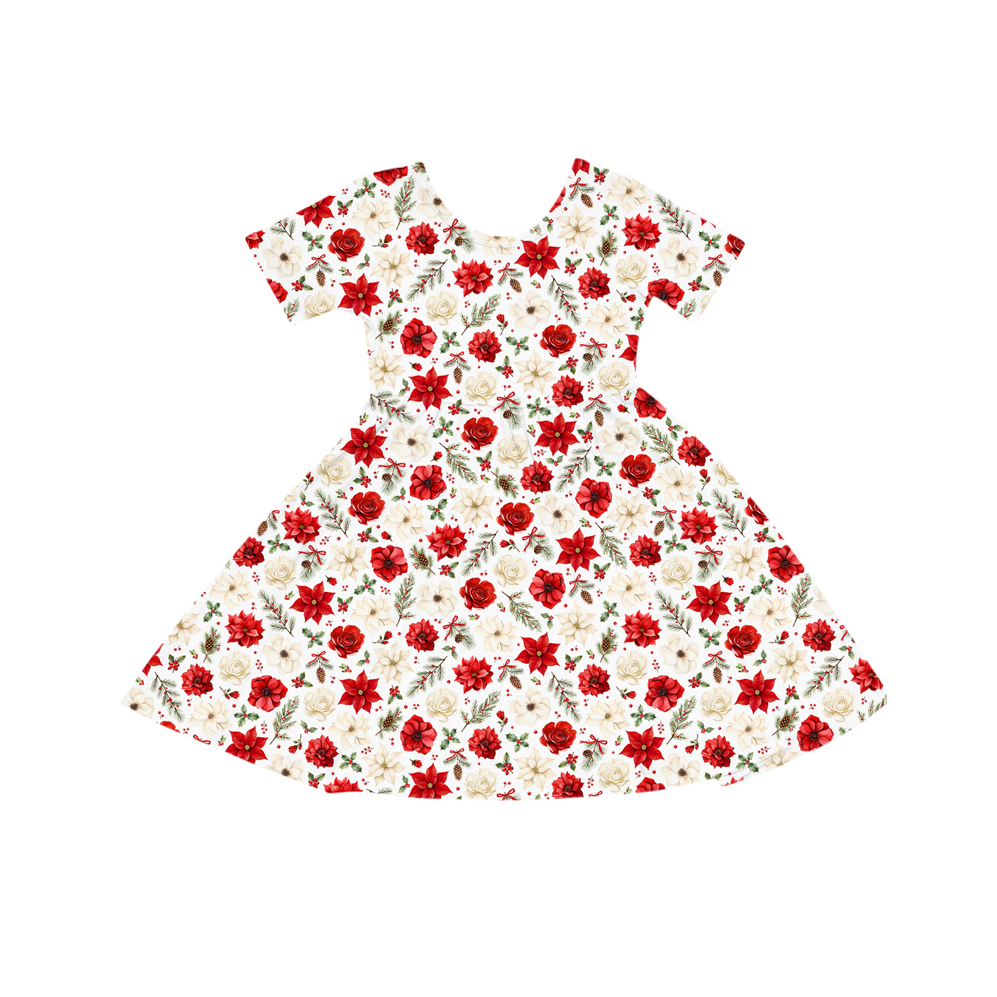 Twirl Dress - Holiday in Bloom *PRE-ORDER*