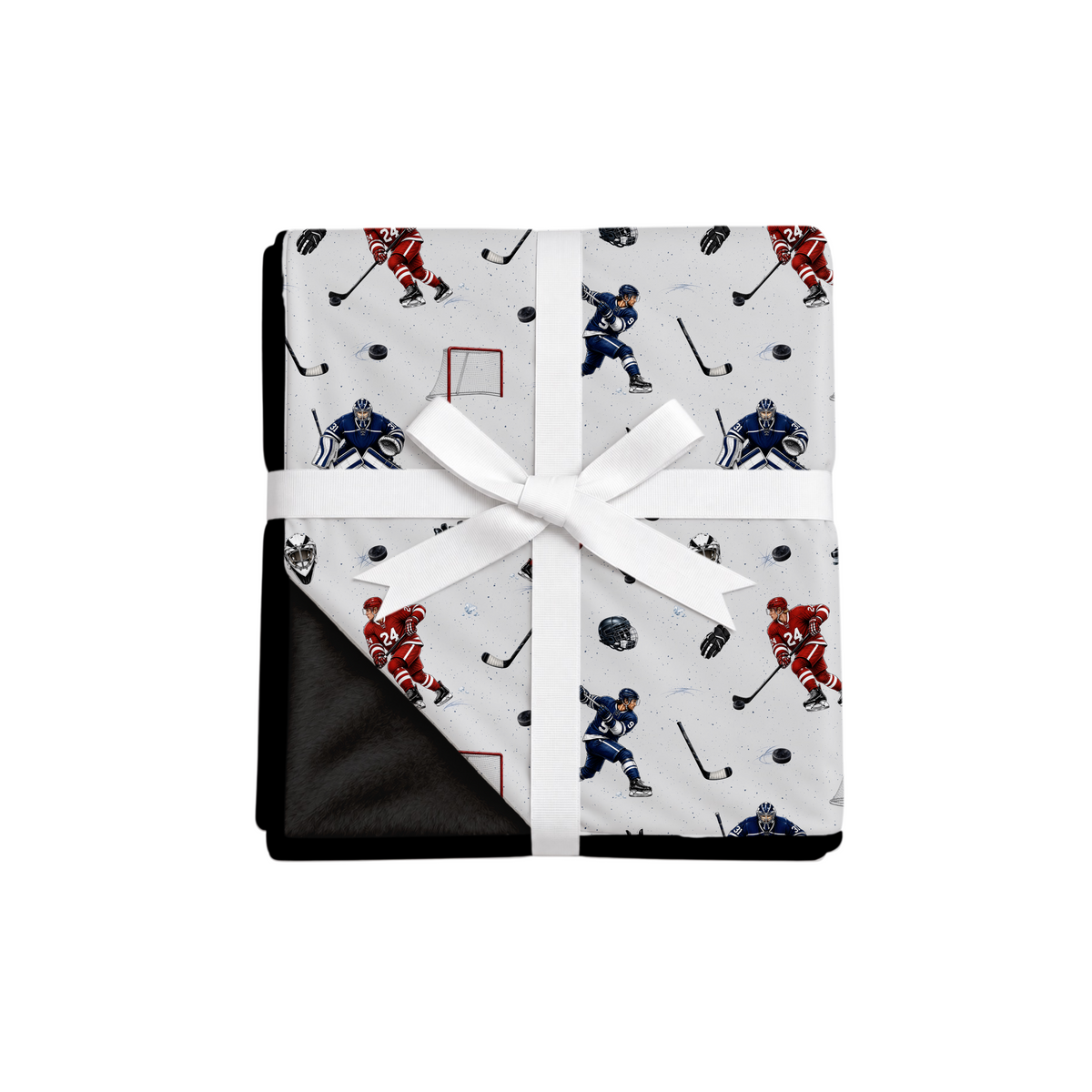 Bamboo Plush Blanket - Pass the Puck  *PRE-ORDER*