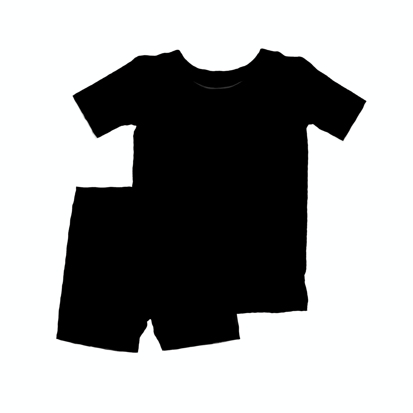 Two Piece Short Pajama Set - Midnight
