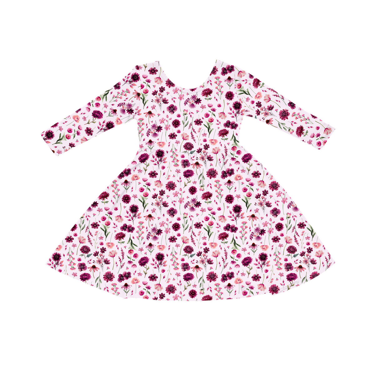Twirl Dress - Mulberry Meadow  *PRE-ORDER*