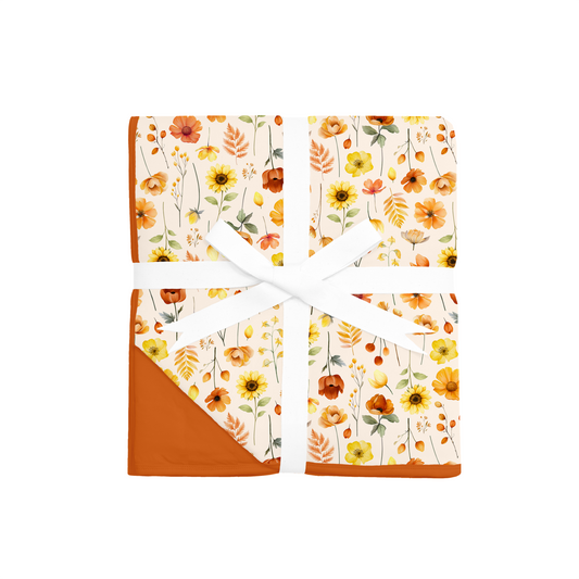 Quilted Blanket - Autumn Petals  *PRE-ORDER*
