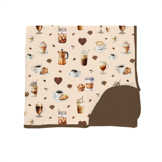 Triple Layer Blanket -  Coffee Break